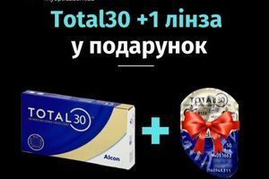 Акция 3+1 на контактные линзы Alcon Total30 и Total30 for Astigmatism  фото