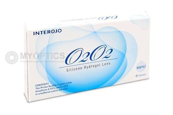 Акція 3+1 | Контактні лінзи O2O2 Interojo | Лінзи контактні Interojo O2O2 | Лінзи Інтероджо O2O2 1284_A фото