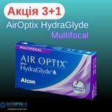 Alcon AIR OPTIX HydraGlyde MULTIFOCAL 1уп(3шт) | Мультифокальные Контактные линзы  1089 фото