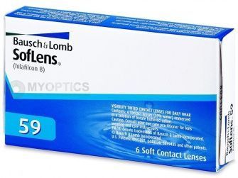 SofLens 59 Bausch & Lomb (6 шт-уп) | Контактні лінзи на місяць | SofLens Comfort 59 |  1044 фото