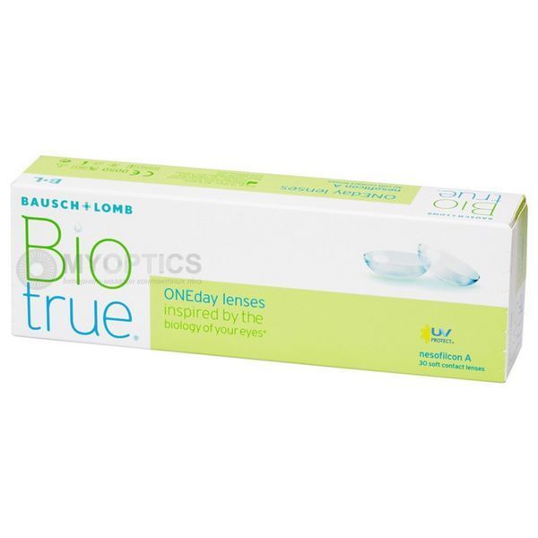 BIOTRUE ONEday Bausch Lomb (30 шт-уп) | Одноденні контактні лінзи 1008 фото