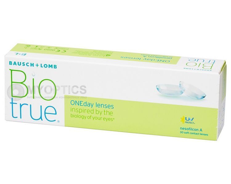 BIOTRUE ONEday Bausch Lomb (30 шт-уп) | Одноденні контактні лінзи 1008 фото