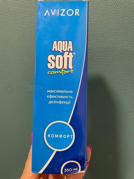 Avizor Aqua soft 350мл, Розчин для контактних лінз 1165 фото