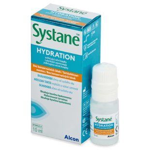 Термін 09.2026 | Alcon Systane Aqua (Систейн Аква) 10 мл | Зволожуючі краплі для очей | Краплі з гіалуроновою кислотою 1202_A фото