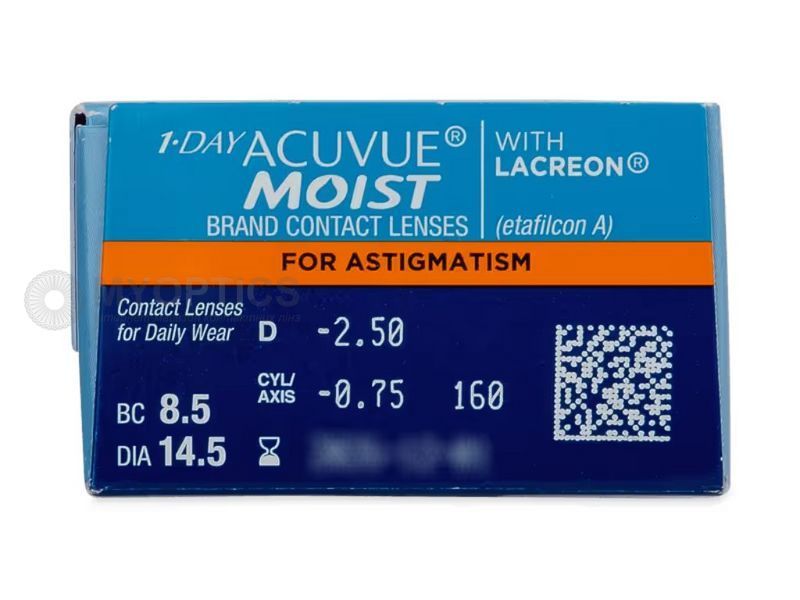 1-Day Acuvue Moist for Astigmatism 30 линз | Однодневные контактные линзы для астигматизма 9996 фото