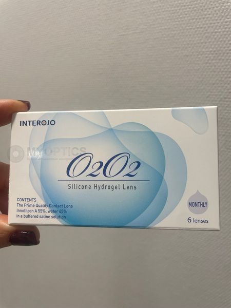 Контактные линзы O2O2 Interojo (1шт) | Линзы контактные Interojo O2O2 | Линзы Интероджо O2O2 1284 фото