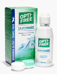 Alcon Opti Free PureMoist 90 мл | Раствор для контактных линз | Раствор для чувствительных глаз | Опти Фри Пур Моист 1157 фото